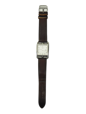 Hermès Brown Leather Watch Cape Cod