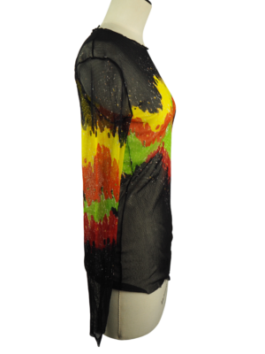 Jean Paul Gaultier Multicolor Top Size Medium
