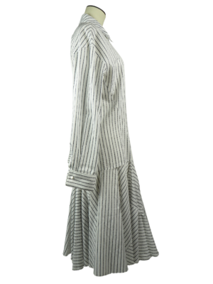 Alaïa Pinstripe Cotton Dress Size EU 38