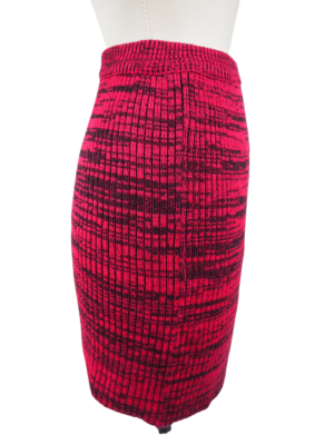 Dorothée Bis Pink Merino Wool Skirt Size Small