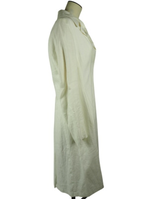 Kyuso White Linen Jacket Size FR 40