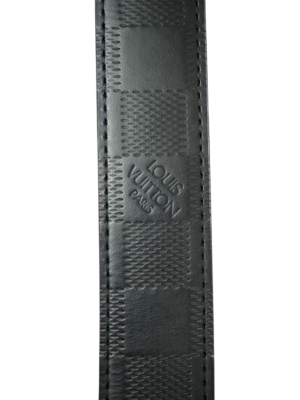 Louis Vuitton Graphite Damier Canvas Belt
