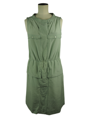 Prada Green Silk Dress Size IT 42
