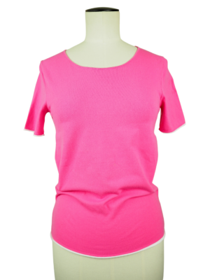 Chanel Pink Rayon T-shirt Size FR 38