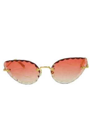 Chloé Pink Cat-Eye Sunglasses