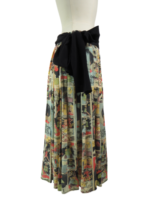 Prada Multicolor Silk Skirt Size IT 44
