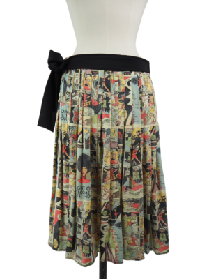 Prada Multicolor Silk Skirt Size IT 44