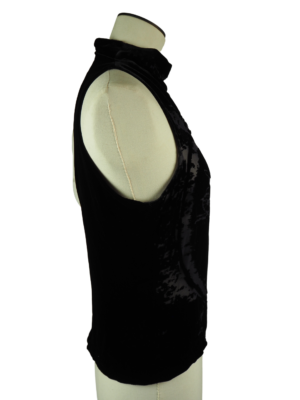 Hermès Black Viscose Top Size FR 40