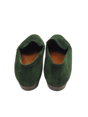 Scapa Green Suede Loafers Size EU 36