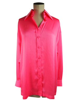 Dolce & Gabbana Pink Polyester Shirt Size EU 36