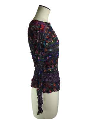 Issey Miyake Multicolor Polyester Top Size 3