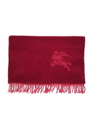 Burberry Red Cashmere Scarf