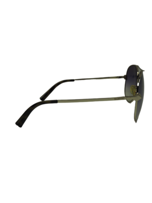 Valentino Grey Metal Pilot Sunglasses