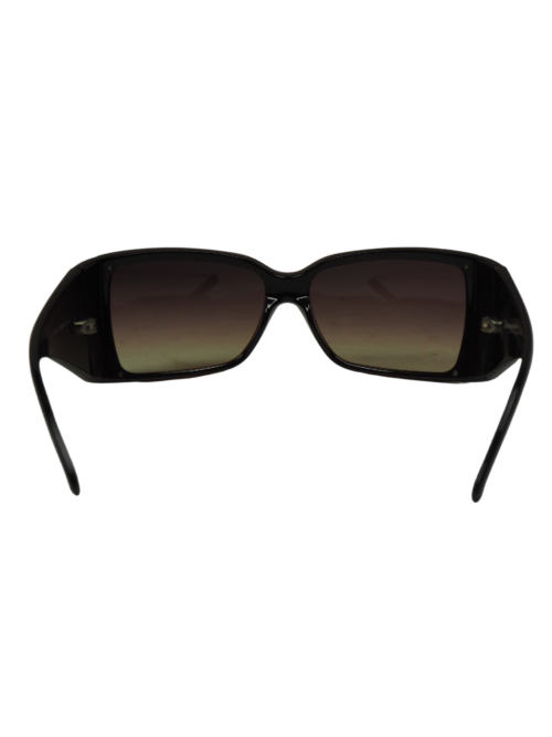 Chanel Brown Acetate Sunglasses - Image 3