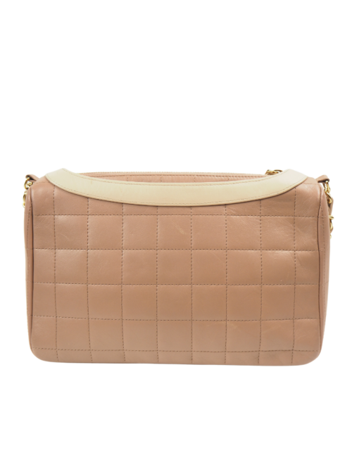 Chanel Pink Quilted Leather Jacket Shoulder Bag - Image 3