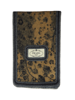 Prada Brown Cashmere Scarf
