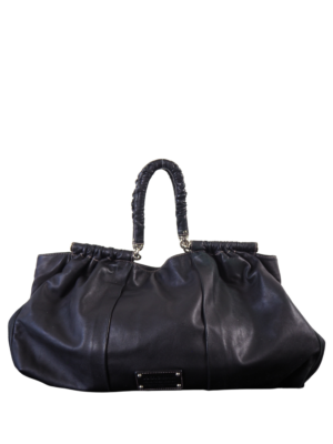 Dolce & Gabbana Black Leather Miss Lexington Bag