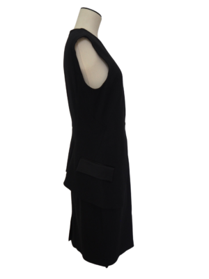Alexander McQueen Black Vest Dress Size IT44