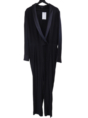 Gucci Black Silk Jumpsuit Size 48IT