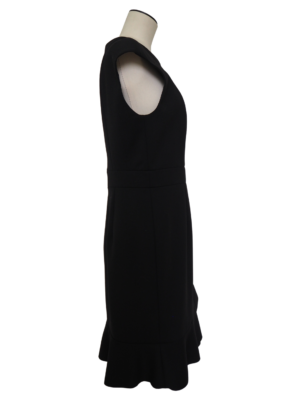 Paule Ka Black Wool Dress Size 42 EU