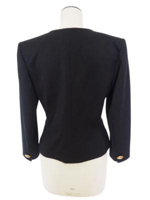 Yves Saint Laurent Black Jacket Size FR38
