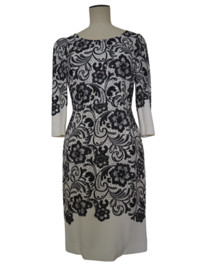 Dolce & Gabbana White Rayon Dress Size 40IT