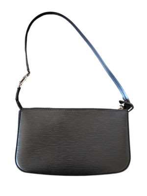 Louis Vuitton Black Epi Leather Pochette Bag