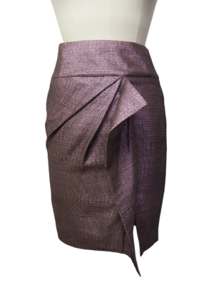 Natan Purple Shimmer Skirt Size 36 EU