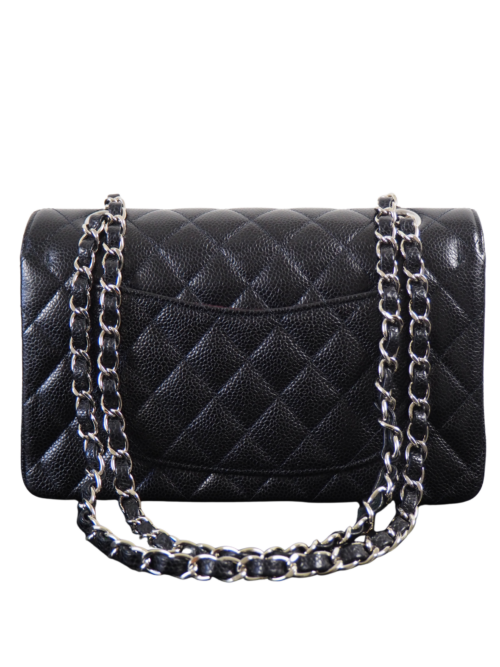 Chanel Small Classic Flap Bag Caviar Leather - Image 2