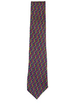 Hermès Blue Silk Tie