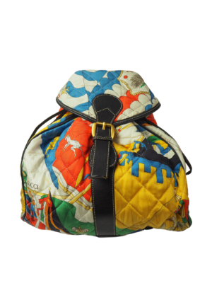 Gucci Multicolor Canvas Backpack