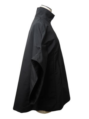 Yves Saint Laurent Black Polyester Coat Size FR 38