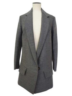 Yves Saint Laurent Grey Wool Jacket Size FR 36