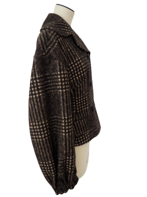 Dolce & Gabbana Brown Wool Coat Size IT 40
