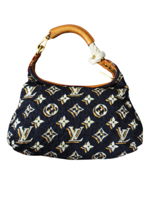 Louis Vuitton Navy Nylon Bulles Bag