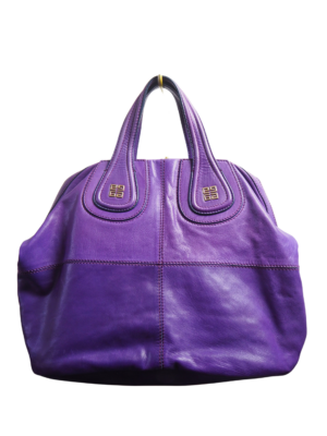 Givenchy Purple Leather Handbag