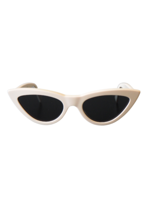 Céline Cream Acetate Cat Eye Sunglasses