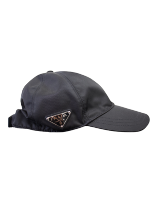 Prada Black Re-Nylon Baseball Cap