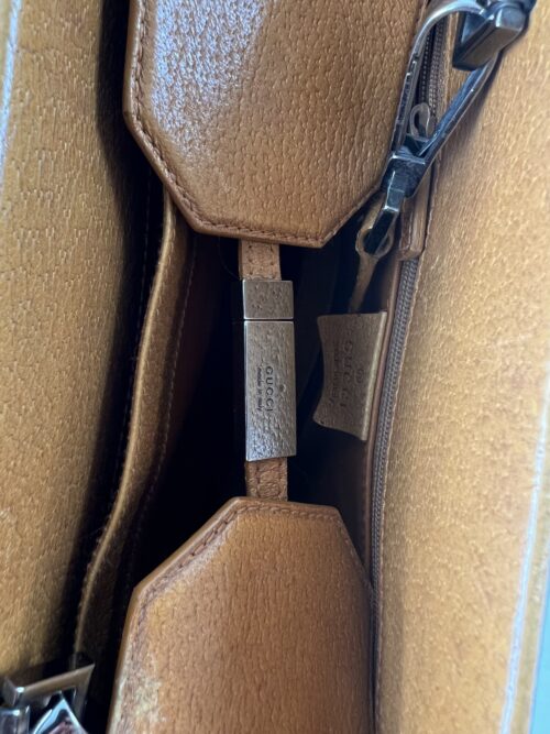 Gucci vintage bamboo handbag