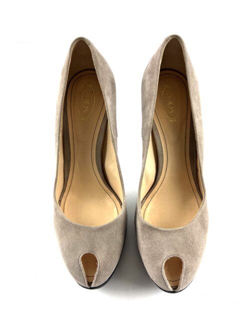 Tod's peeptoe heels