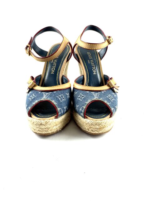 Louis Vuitton wedge sandals