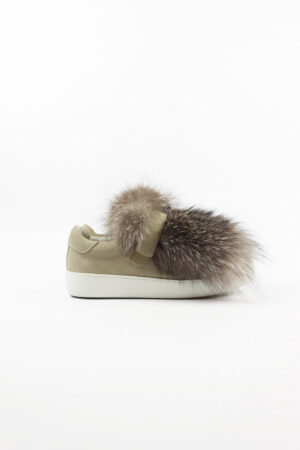 Moncler fur sneakers EU size 36,5