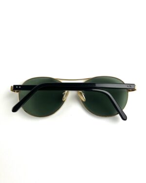 Linda Farrow Gold-Toned Metal Sunglasses