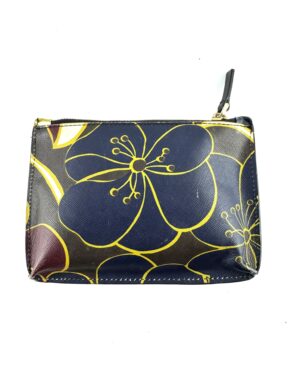 Marni leather flower print pouch