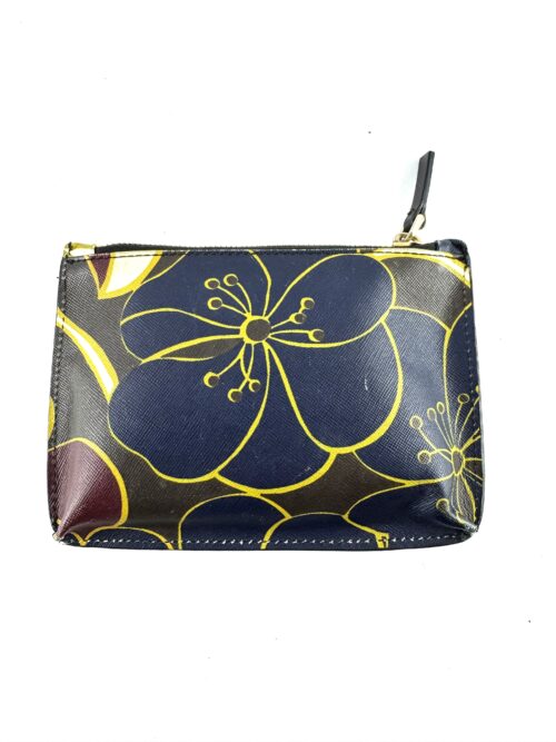 Marni leather flower print pouch