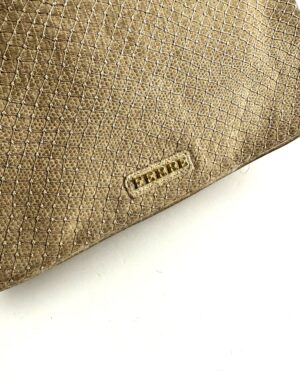 Gianfranco Ferre leather messenger bag
