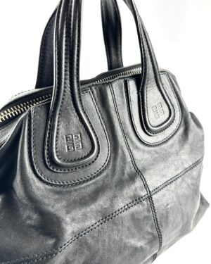 Givenchy Nightingale Black Top Handle Bag