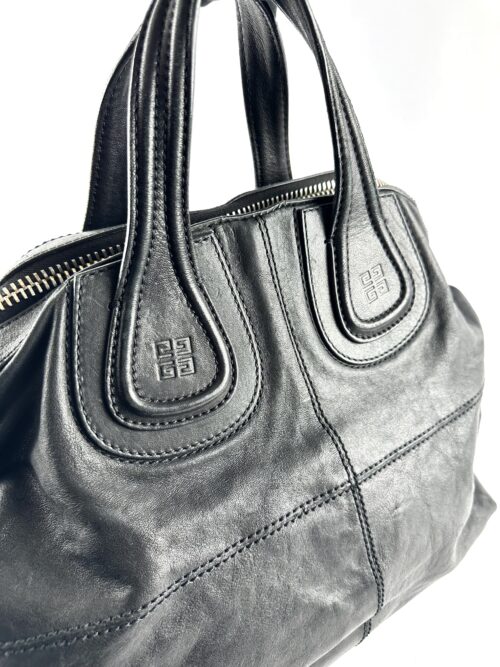 Givenchy Nightingale Black Top Handle Bag