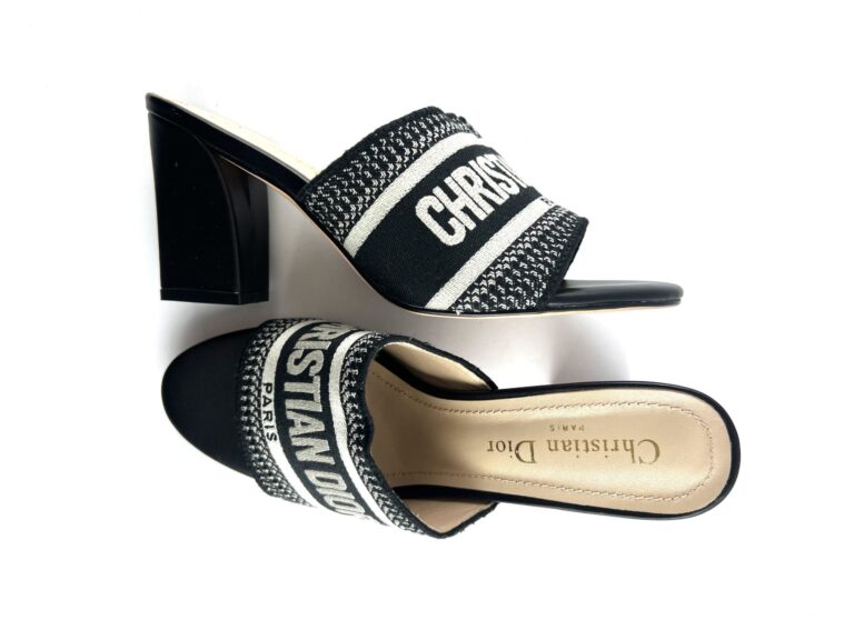 Dior Dway heeled slippers