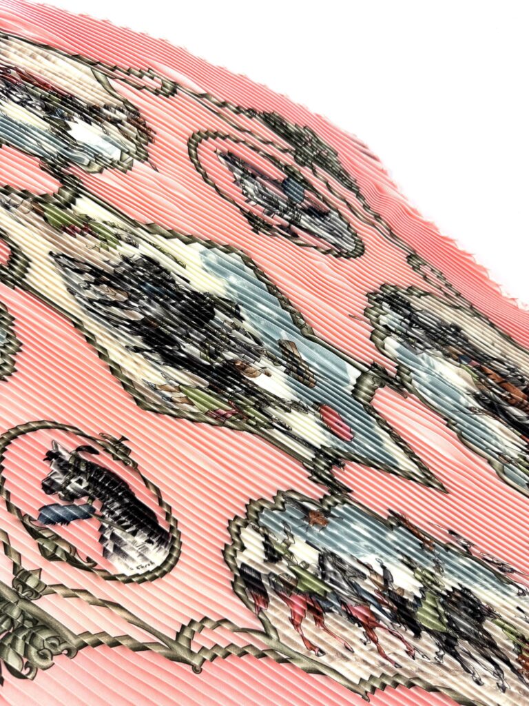 Hermès vintage silk scarf